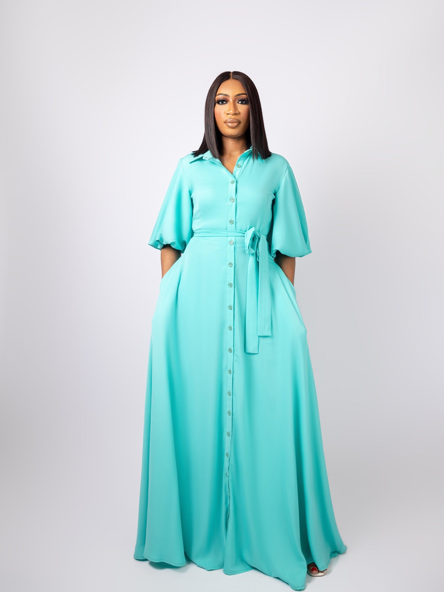 Mint Green Maxi Dress