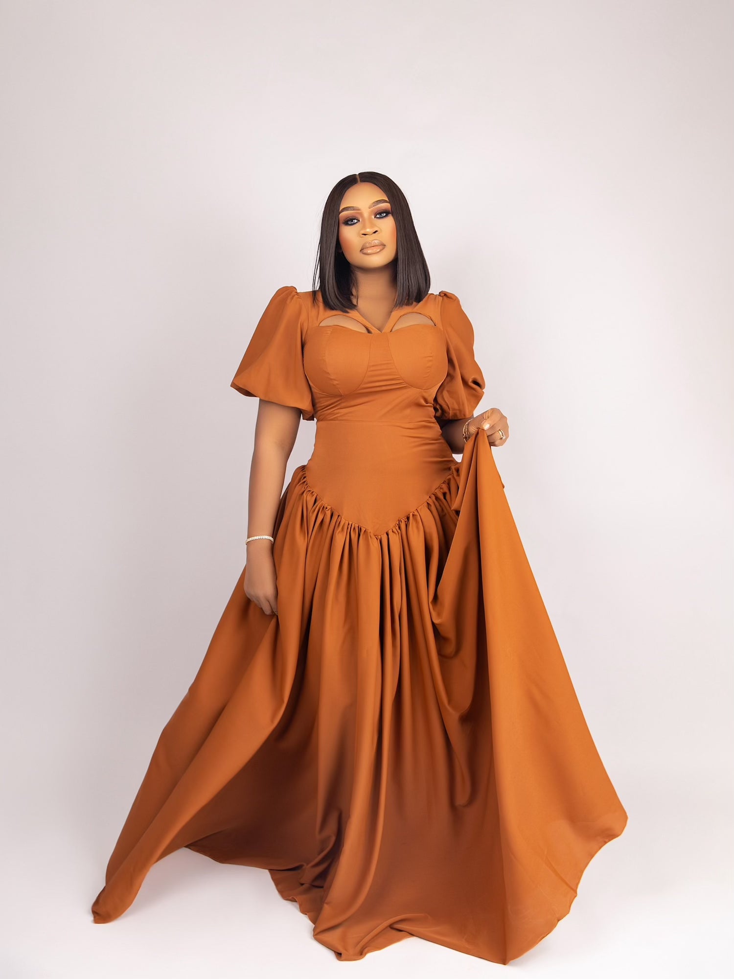 Flowing gown