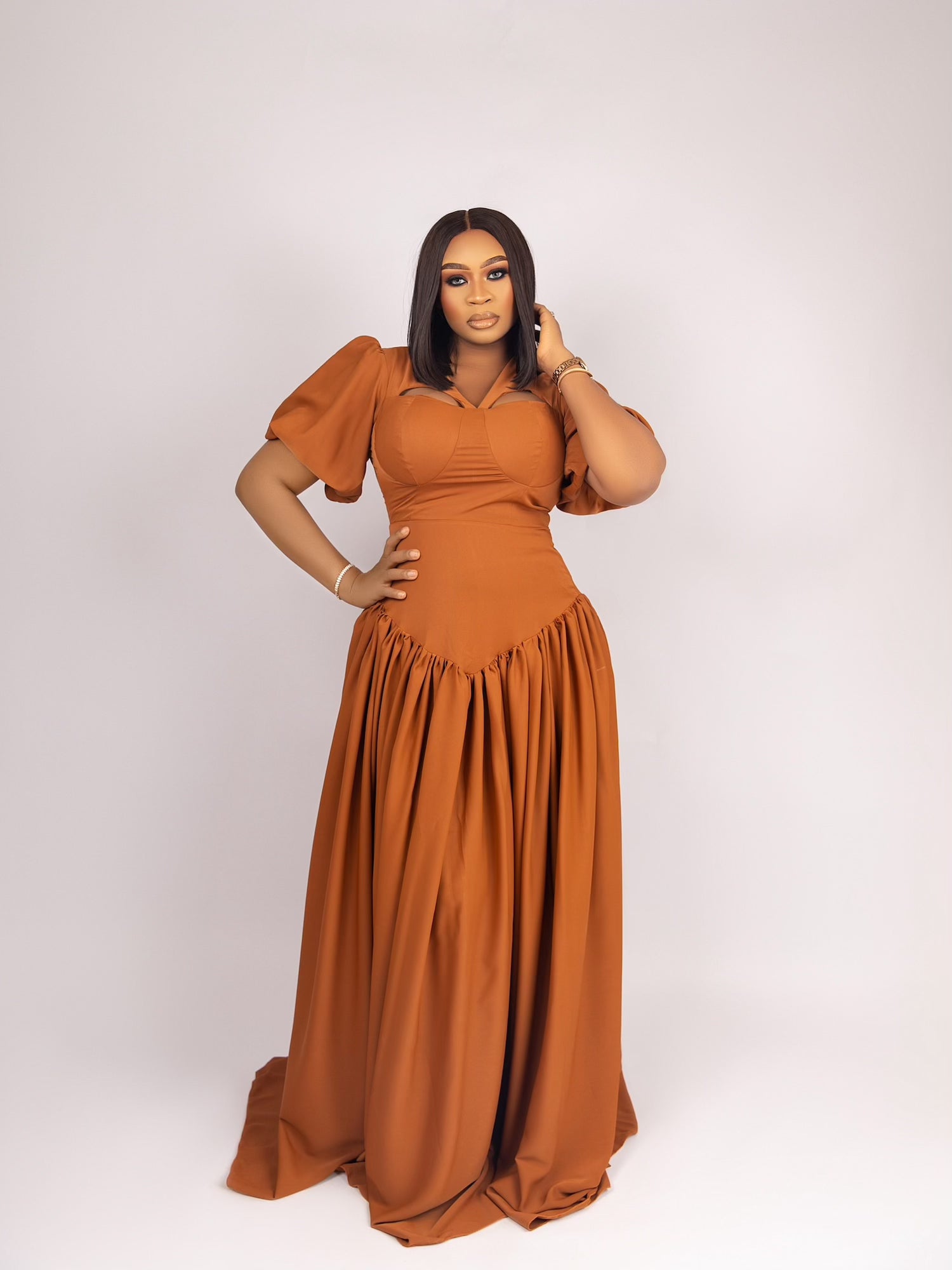 Flowing gown